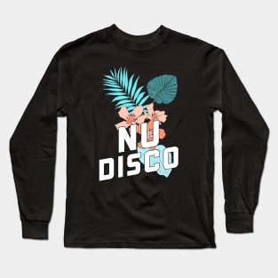 NU DISCO  - Flower Long Sleeve T-Shirt